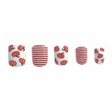 24 pcs Pumpkin Patch Press-On Nails