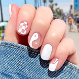 Checkmate Nail Wraps 100% Nail Polish Stickers Nail Strips