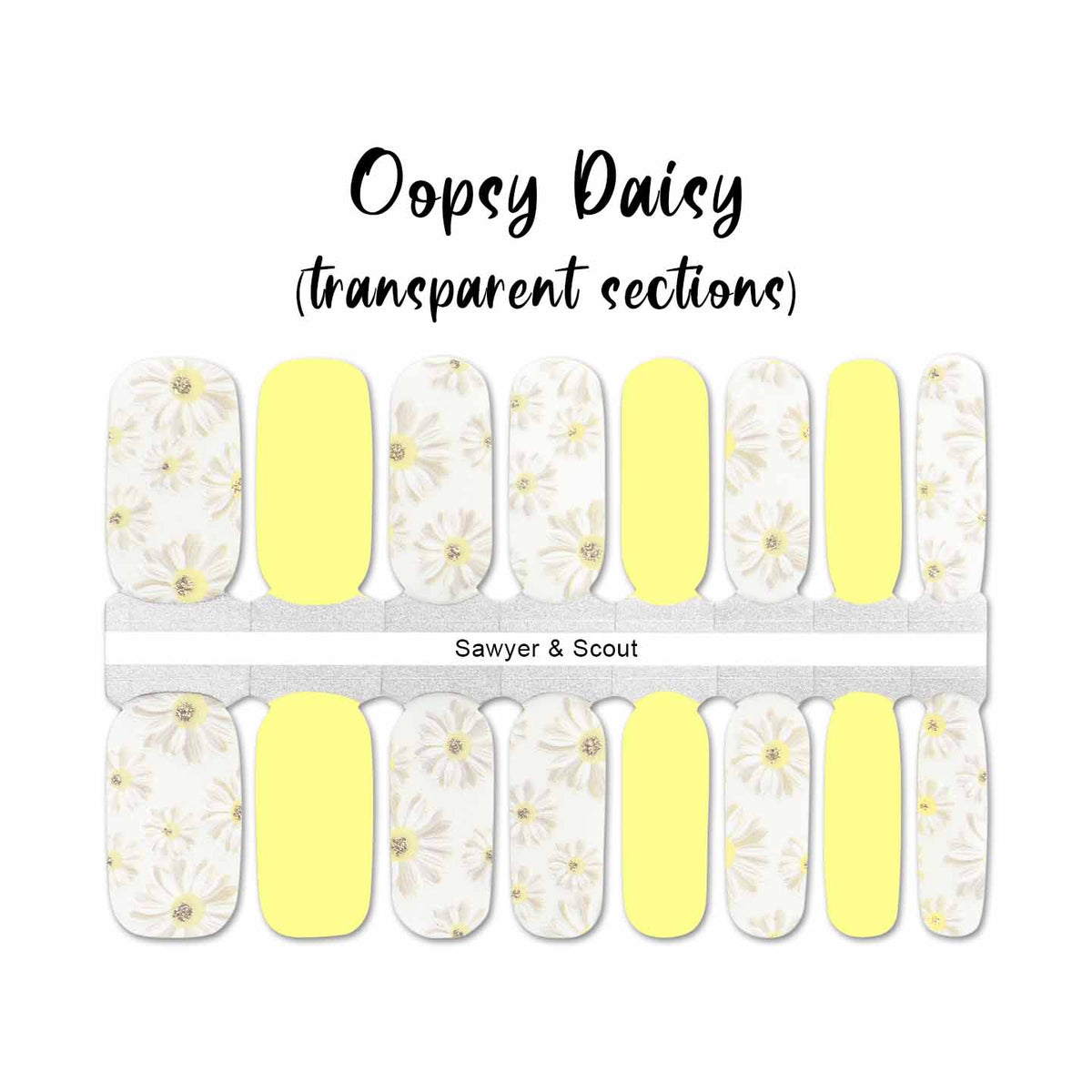 Get Trendy with Daisy Nail Wraps: Best Nail Strip for Nail Designs