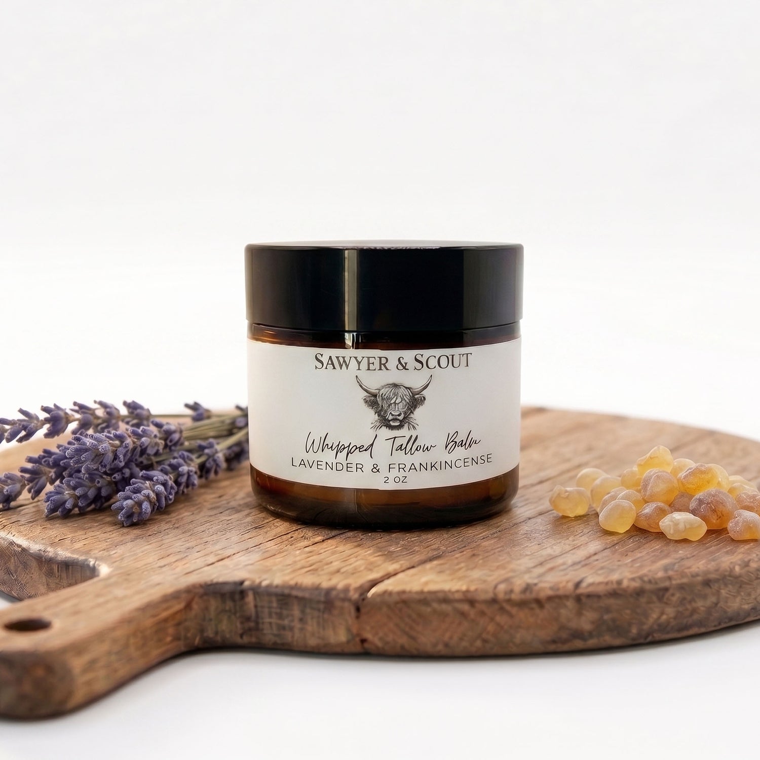 Lavender & Frankincense Whipped Tallow Balm — The Skin Soother