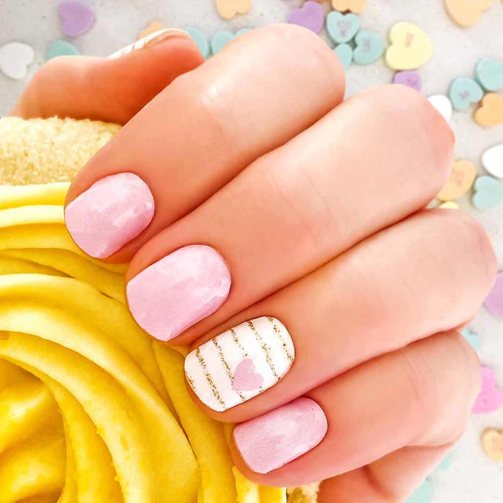Pink Nail Wraps That Wow