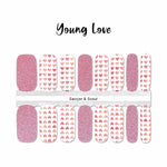 Young Love Nail Wraps 100% Nail Polish Stickers Nail Strips